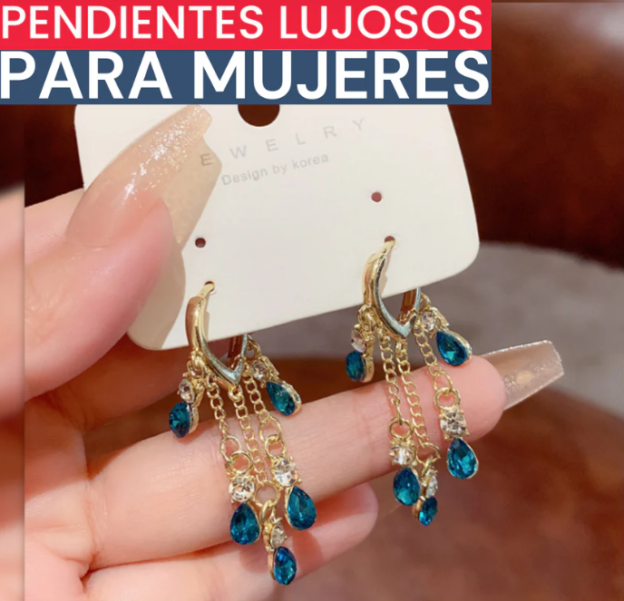 Lindos Pendientes Cascada